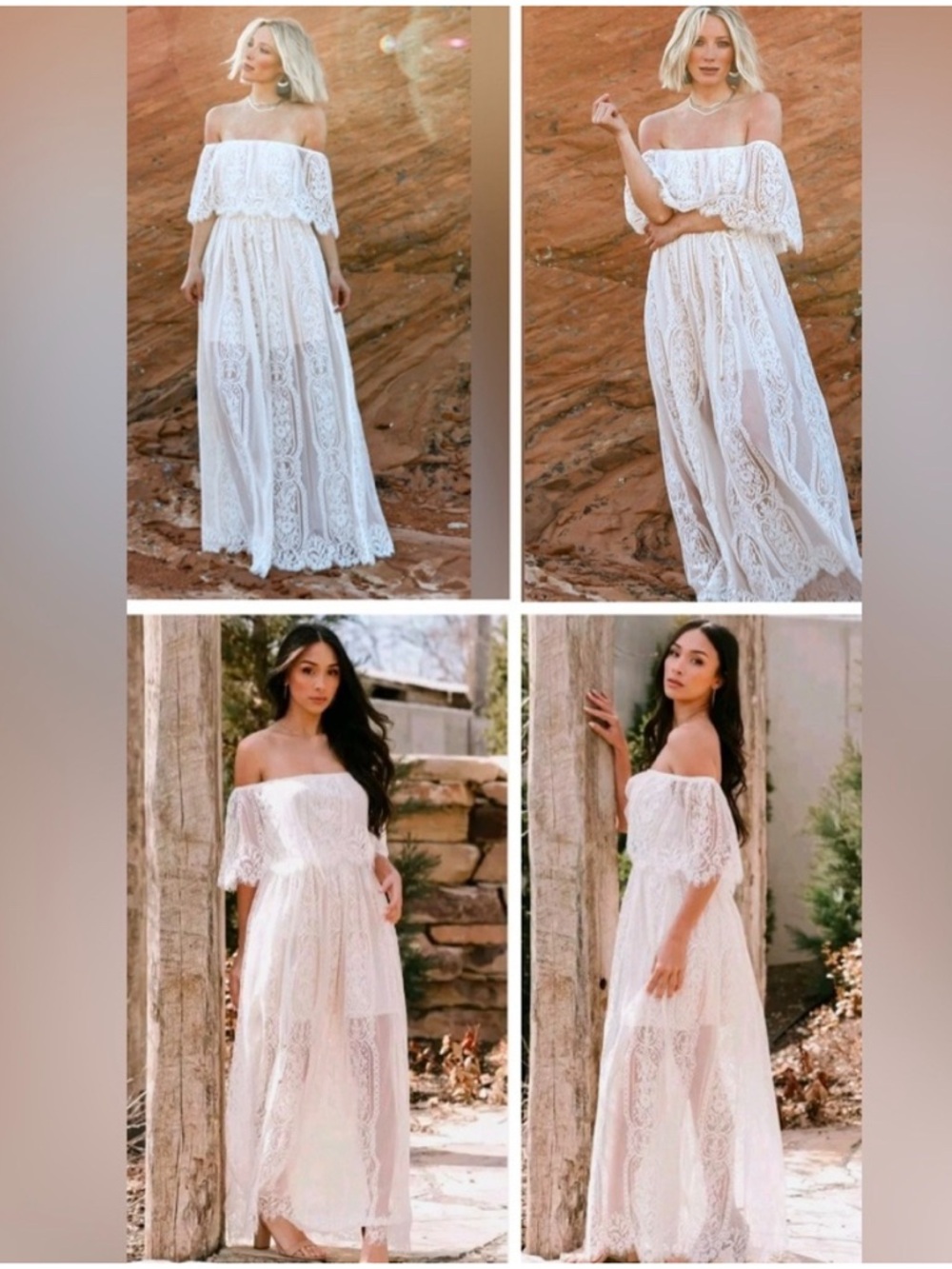 Baltic Born Caroline Lace Maxi Dress